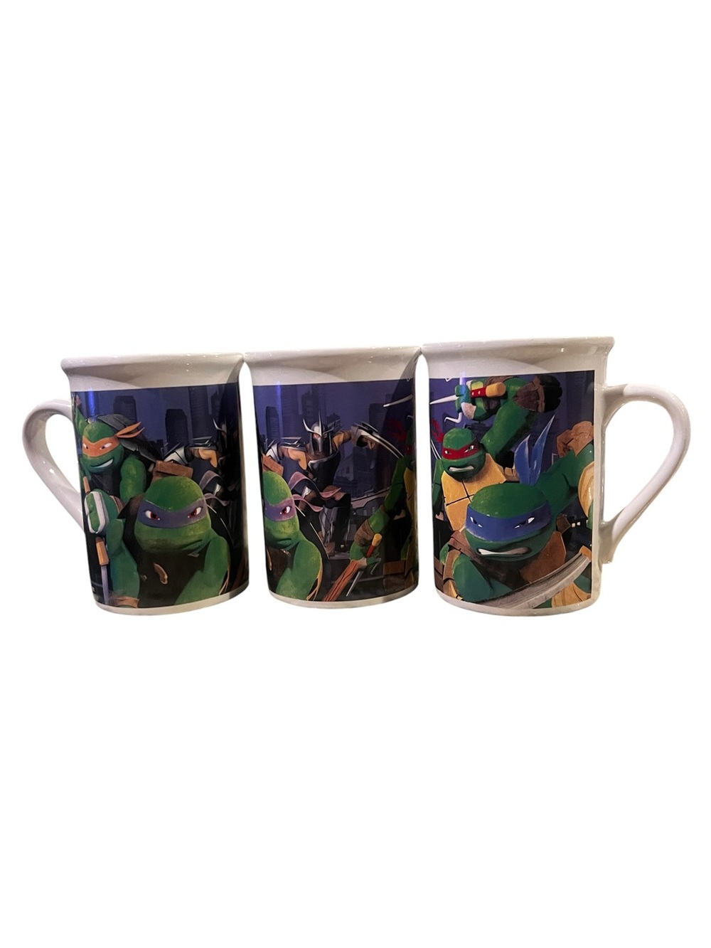2016 Viacom Teenage Mutant Ninja Turtles Coffee Mugs - All 4 Characters